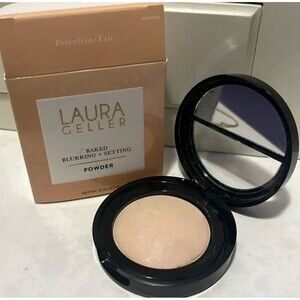 LAURA GELLER ~ BAKED BLURRING + SETTING POWDER ~ PORCELAIN / FAIR ~ 0.14 OZ